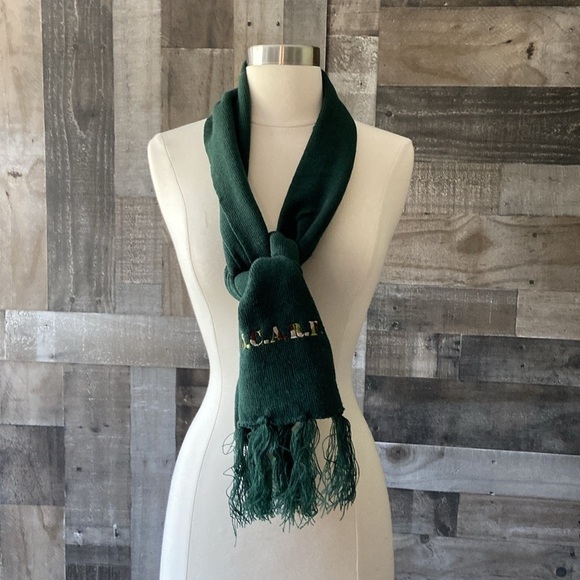 Gorgeous hunter green knit scarf camo military patriotic American army fall - Picture 4 of 10